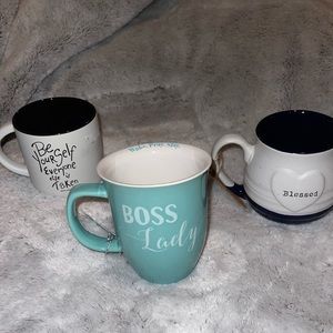 BUNDLE!!! Inspirational Coffee Mugs - All NEW